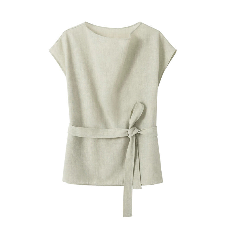 Dame moderigtigt indpakningsoberste med elegant design og stilbånd Stilla