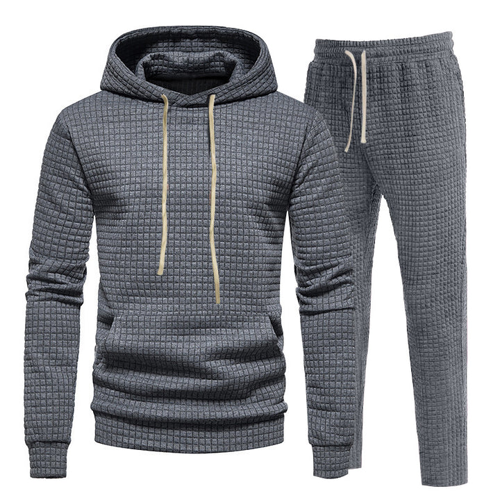 Herre afslappet sweatshirt og behagelige joggebukser sæt Stilla