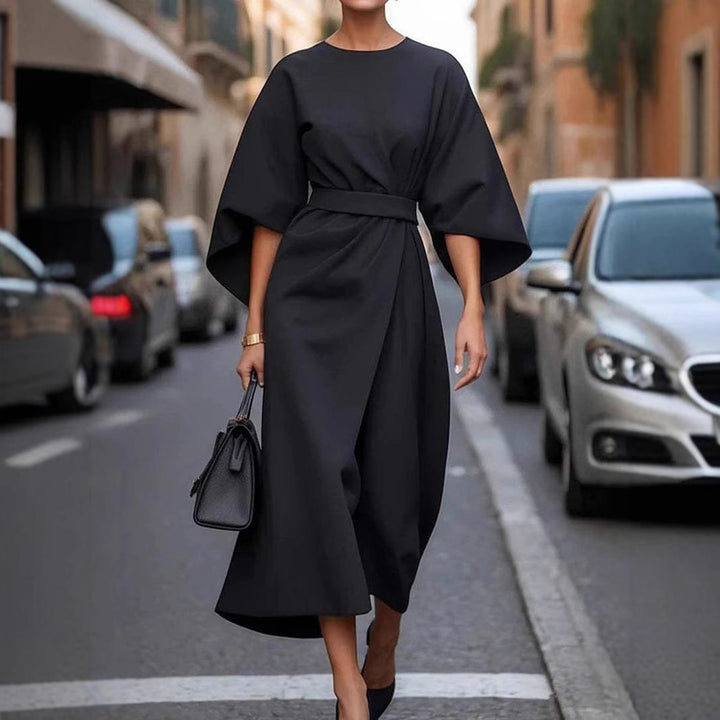 Dame elegant midi kjole Stilla