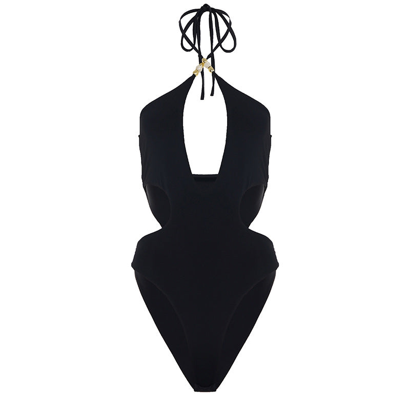 Dame Cut-Out Badedragt Skovae