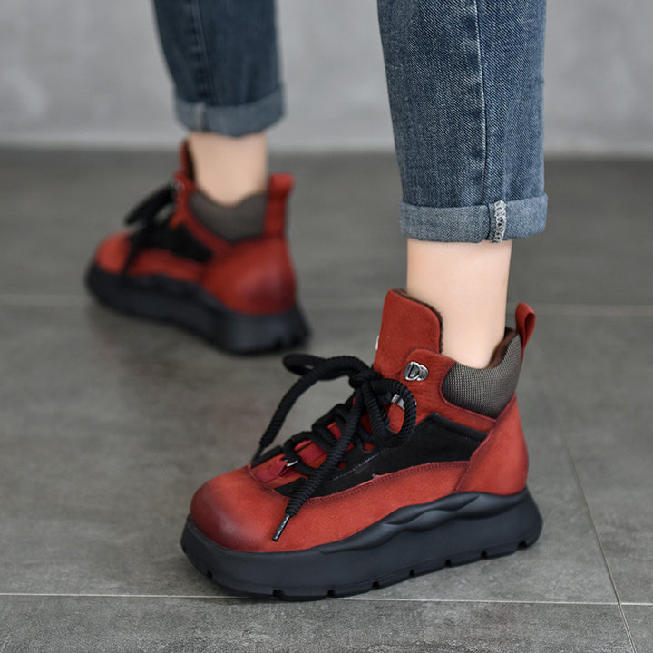 Dame Sporty High-Performance Sneakers med slidstærkt overmateriale og innovativt dæmpningssystem Stilla