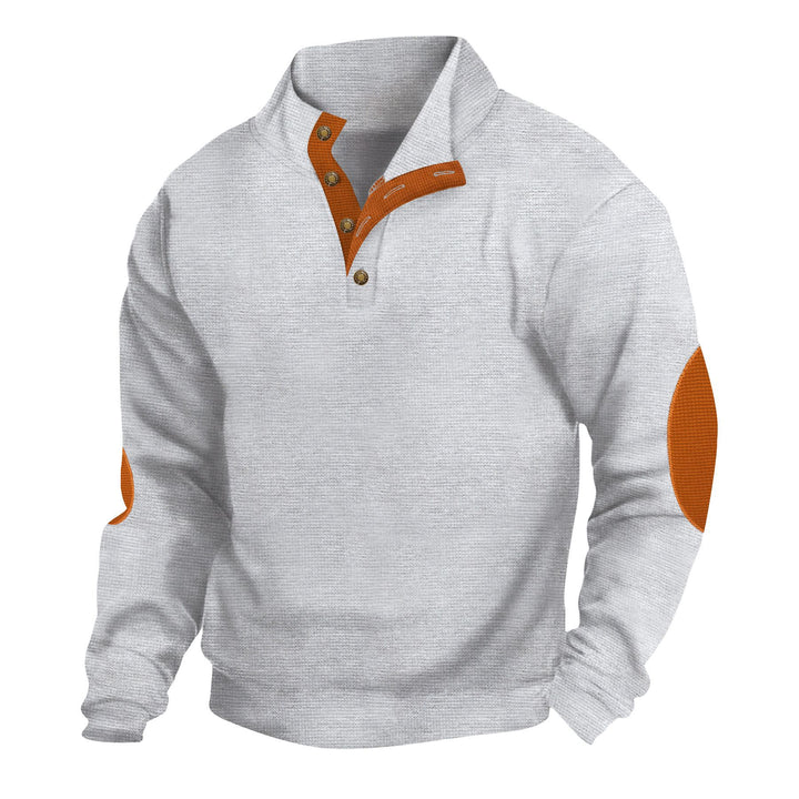 Herren Poloshirt med moderne lynlås og sporty accenter Stilla