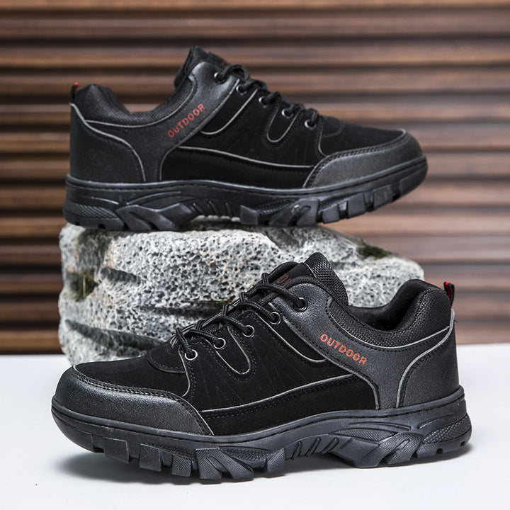 Herre multifunktionelle udendørs sneakers med skridsikker sål og optimal dæmpning Stilla