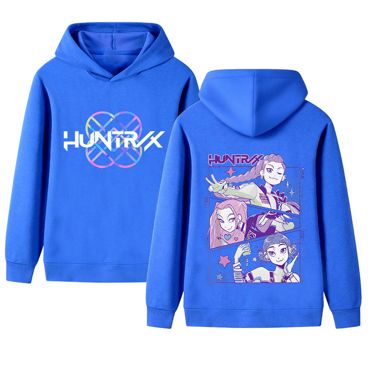 Kvinders hoodie med unikt anime design og behagelig pasform Skovae
