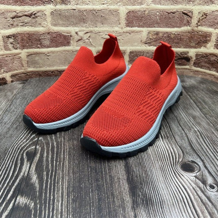 Dame Strik-Sneakers med åndbar sål Stilla