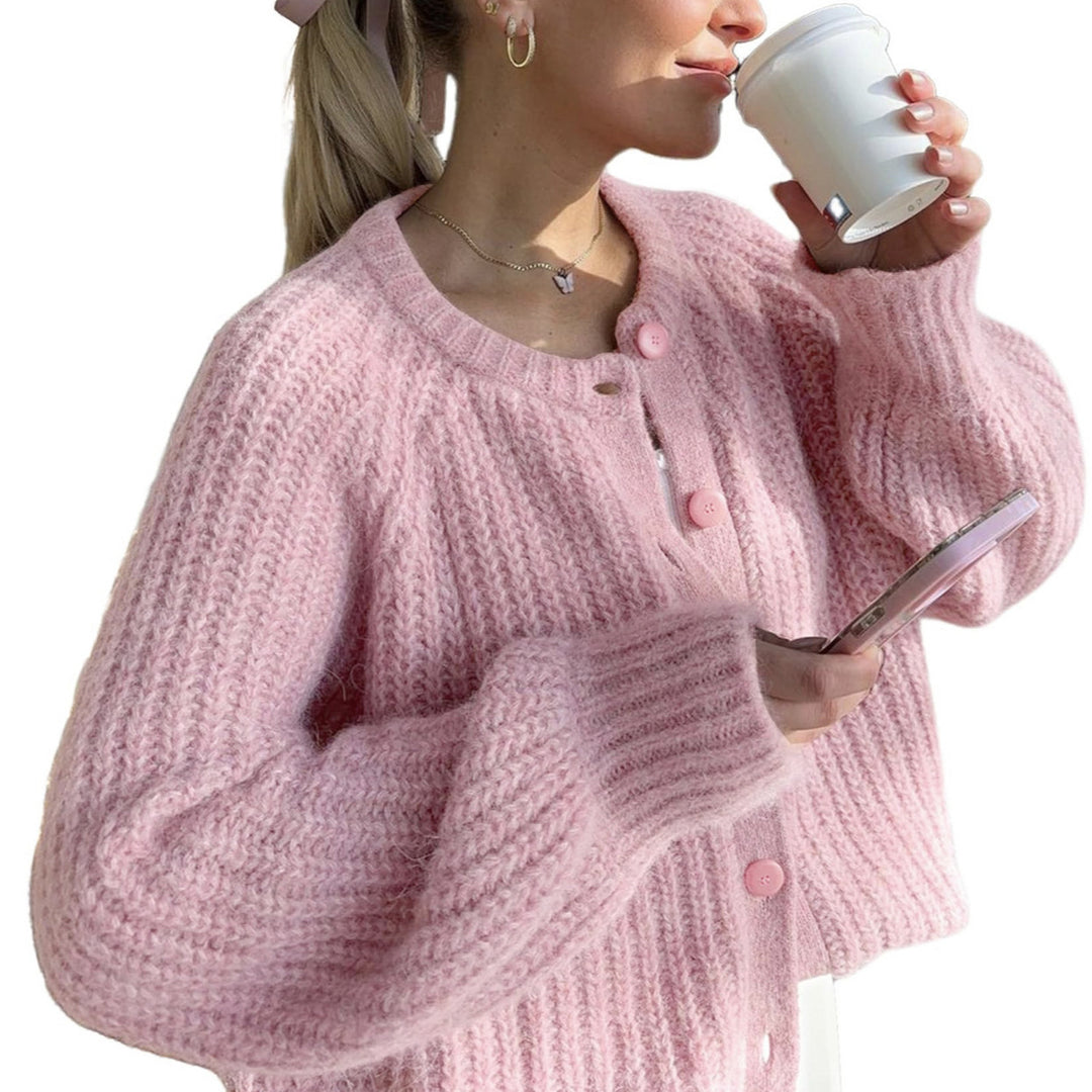 Dame Krammende Strikpullover Stilla