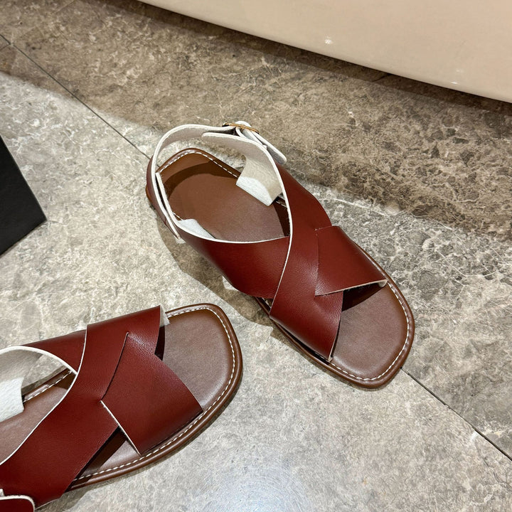 Dame Trendy Tåseparator-sandaler med elegant rem-design Stilla