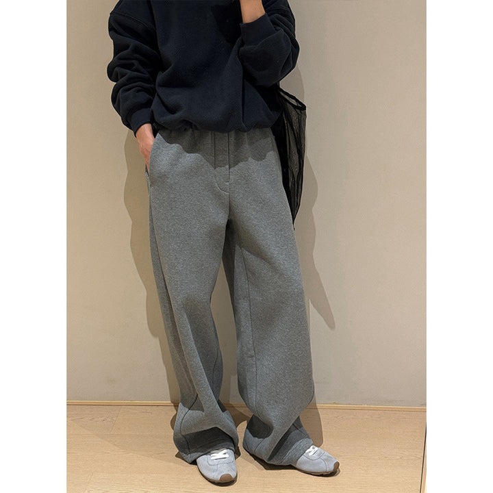 Dame behagelig Culotte med elastisk talje og sidelommer Stilla