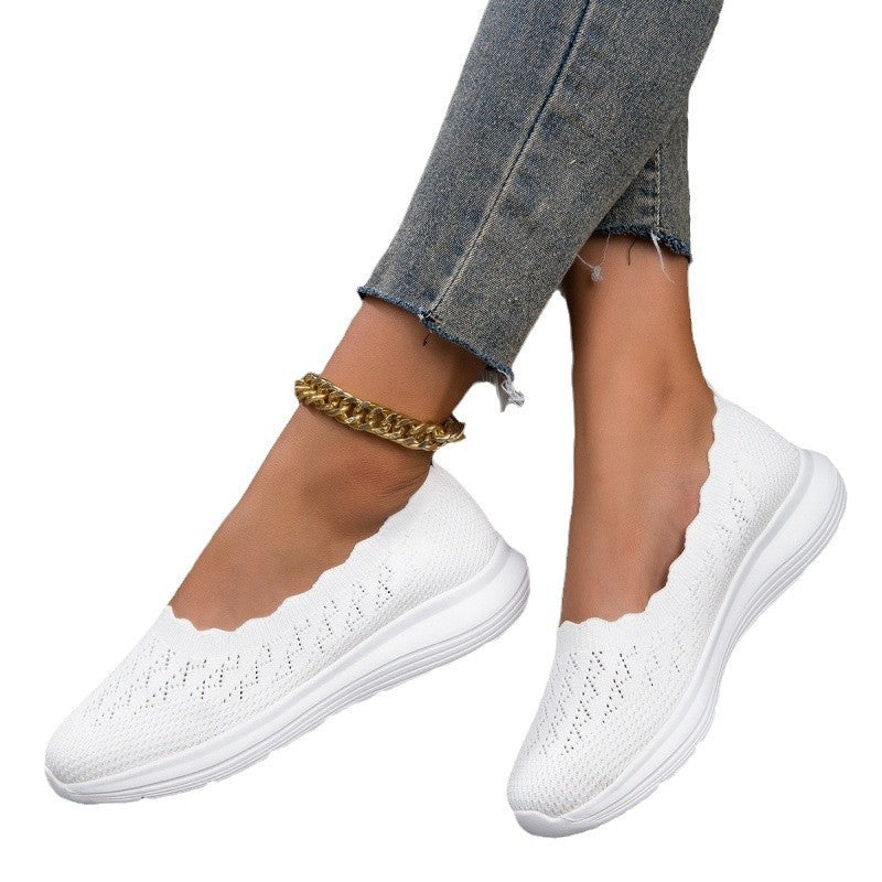 Dame Let Slip-On Strik-Sneaker Stilla