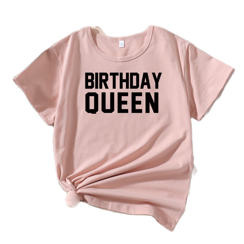 Dame Fritids Fødselsdag Fest T-Shirt Stilla