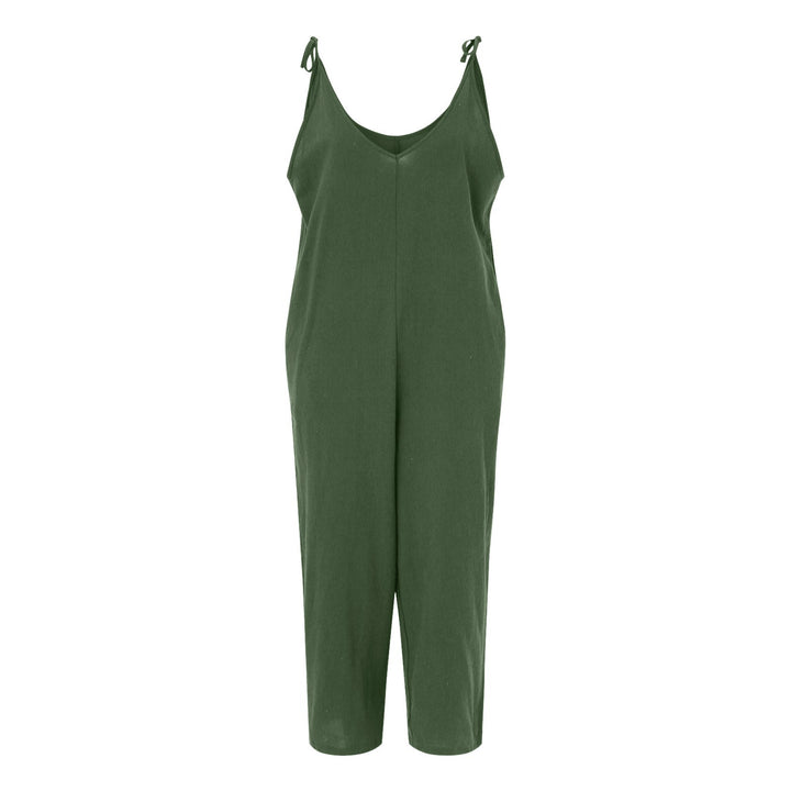 Dame Fritids Spaghetti-strop Jumpsuit Stilla