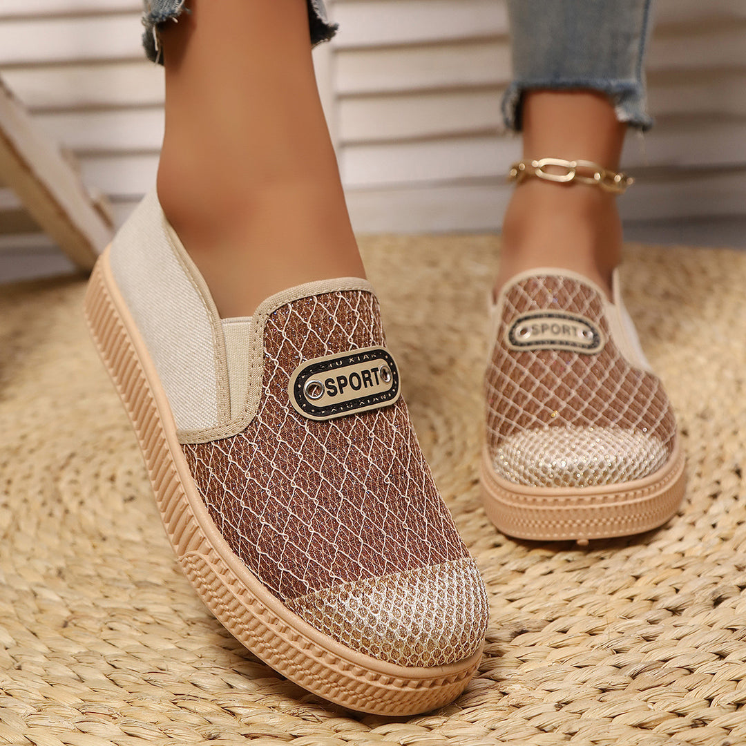 Dame Slip-On Sneakers Stilla
