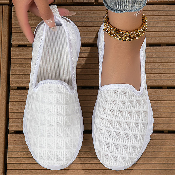Dame Slip-On sportsko med åndbart tekstil-overmateriale Stilla
