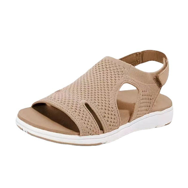 Dame Åndbare Sandaler med fleksibelt Stropdesign Stilla
