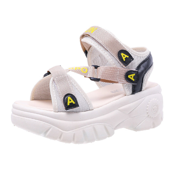 Dame komfort-sandaler med åndbare stropper og skridsikker sål Stilla