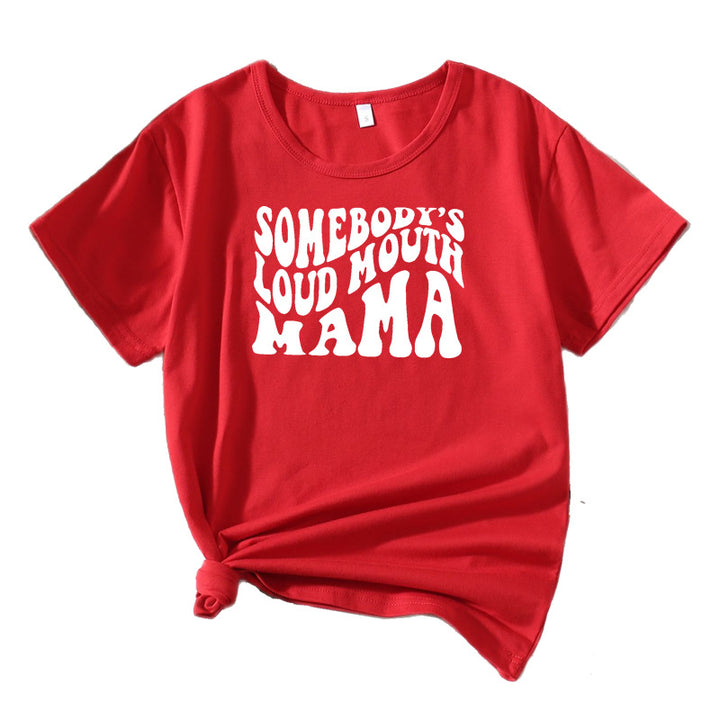 Dame Relaxed Fit Grafik Top Stilla