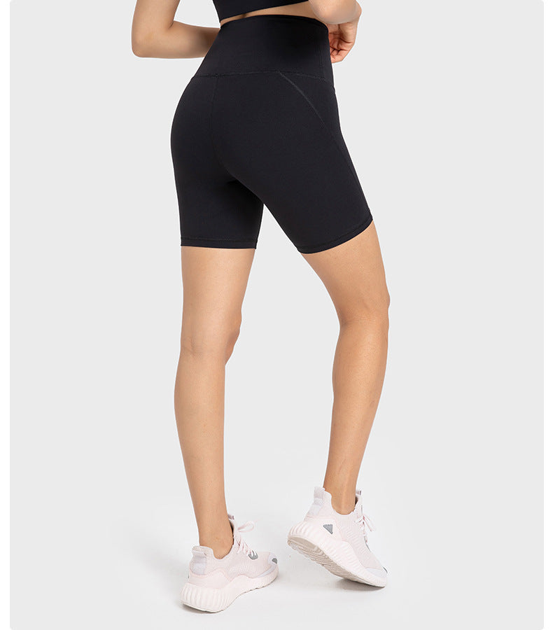 Stilla | Peach Hip Høj Talje Slankende Yoga Motion Shorts