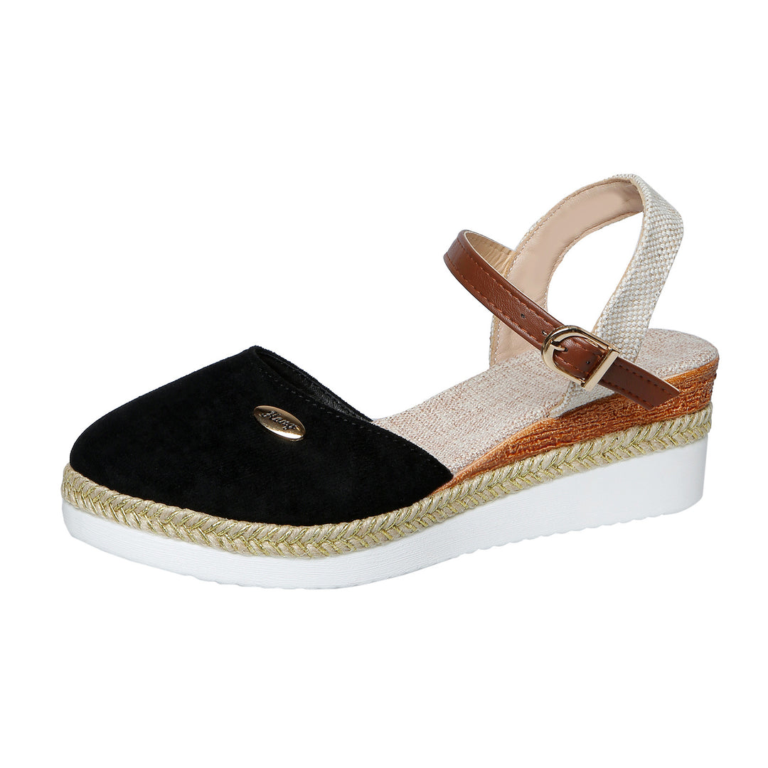 Dame Espadrilles med elegant spænde Stilla