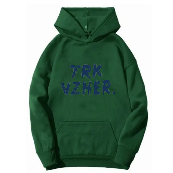 Kvinders hoodie med trendy print Skovae