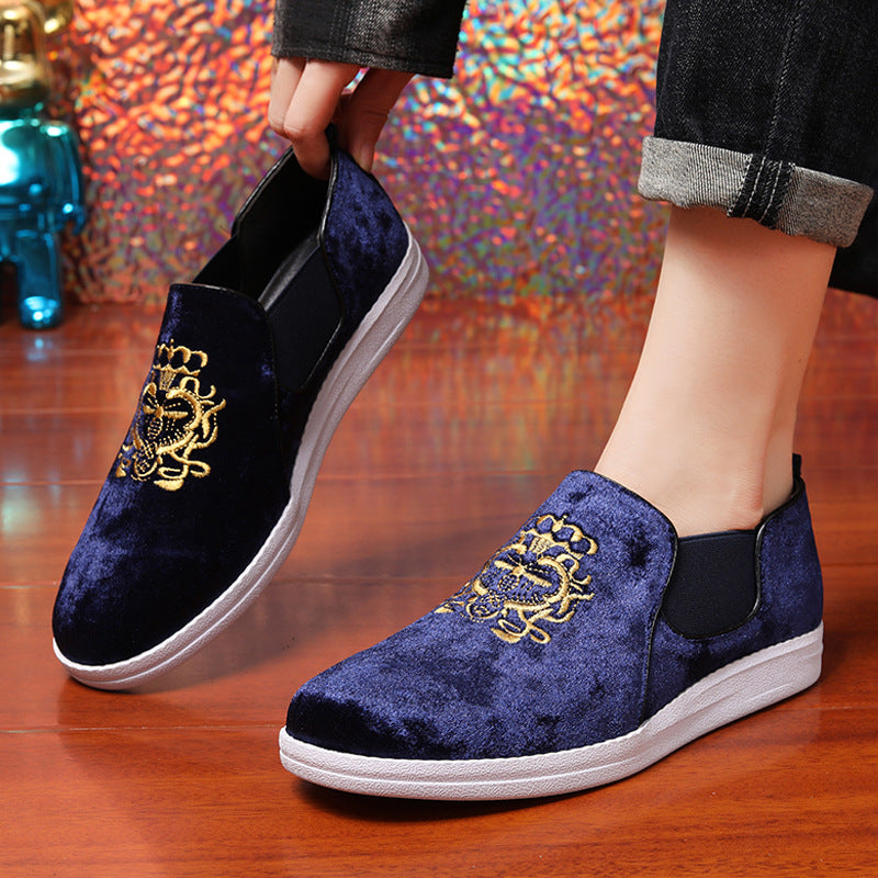 Femme Slip-On Fløjl Sneakers Stilla