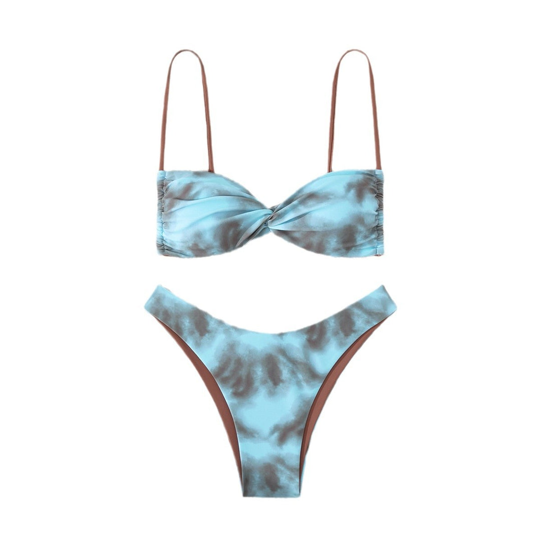 Dame bikini sæt med romantisk twist-design Skovae