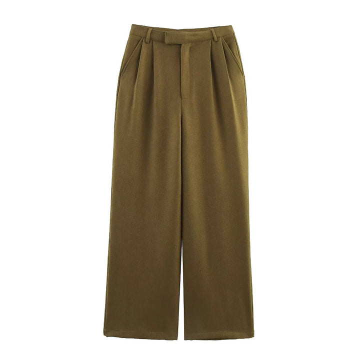 Dame cropped Utility-jakke med påsatte lommer Stilla