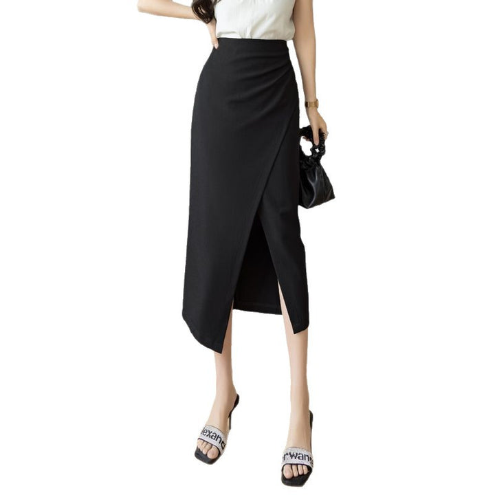 Kvinders elegante maxi nederdel med sideslids Stilla