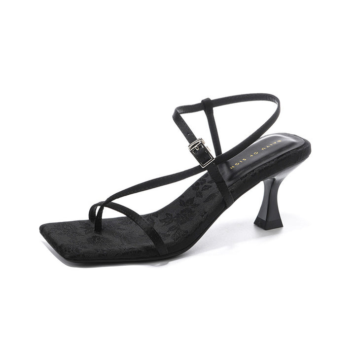 Dame elegante justerbare stropper hæle sandaler Stilla