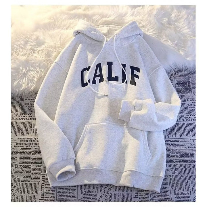 Dame hoodie med iøjnefaldende Uni logo og blød inderside Skovae