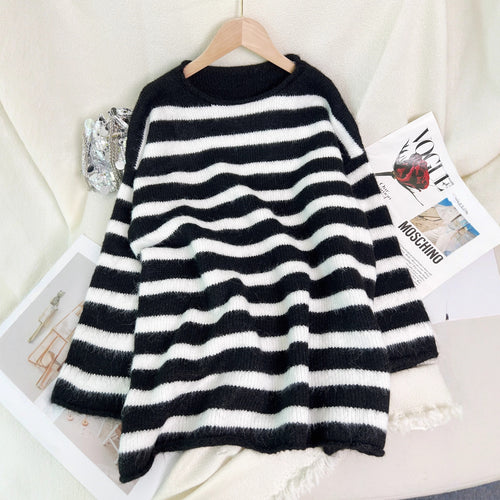 Kvinders stilfulde stripe sweater Stilla