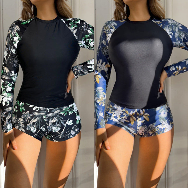 Dame Rashguard og Shorts Sæt Stilla