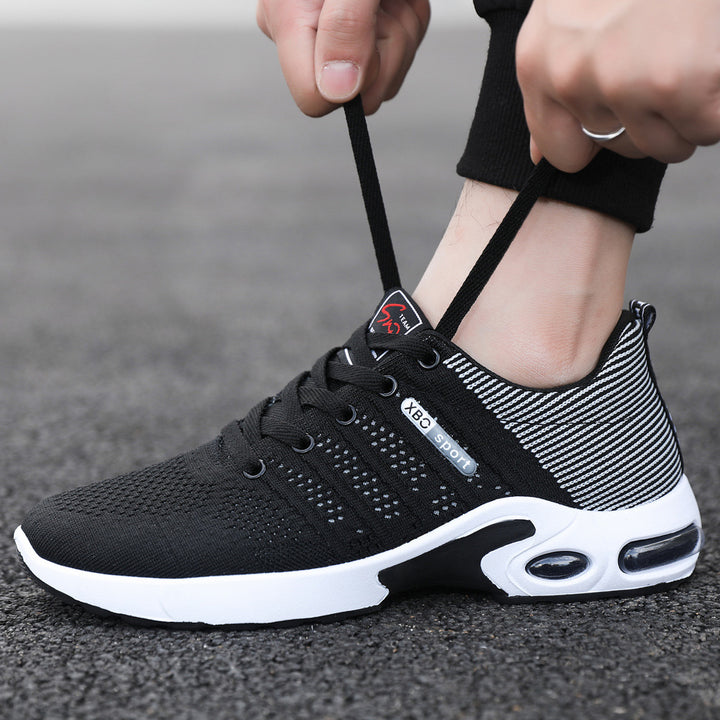 Herrer Åndbare Sport Sneakers med innovativ Dæmpningsteknologi Stilla