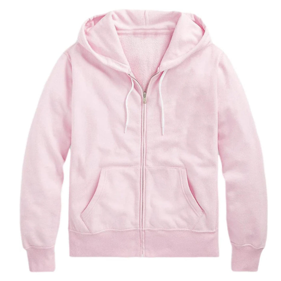 Dame oversized hoodie jakke med praktiske lommer Skovae