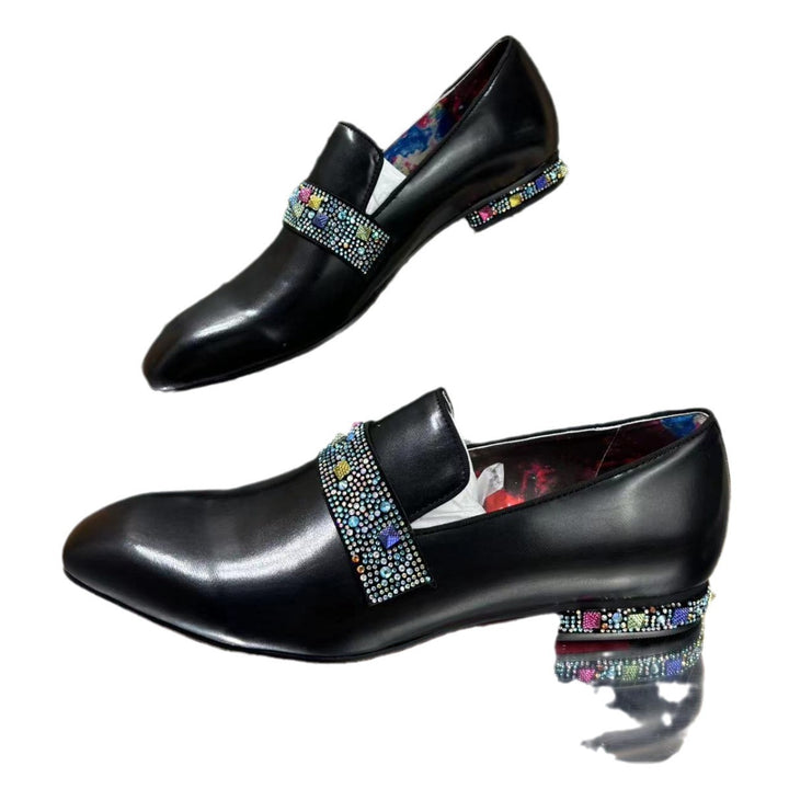 Femme dekorative Slipper med perleaccent Stilla