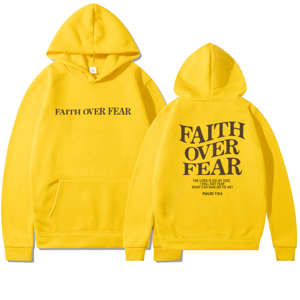 Dame hoodie med inspirerende tekst og høj kvalitet håndværk Skovae
