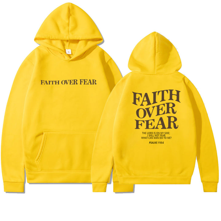 Dame hoodie med inspirerende tekst og høj kvalitet håndværk Skovae