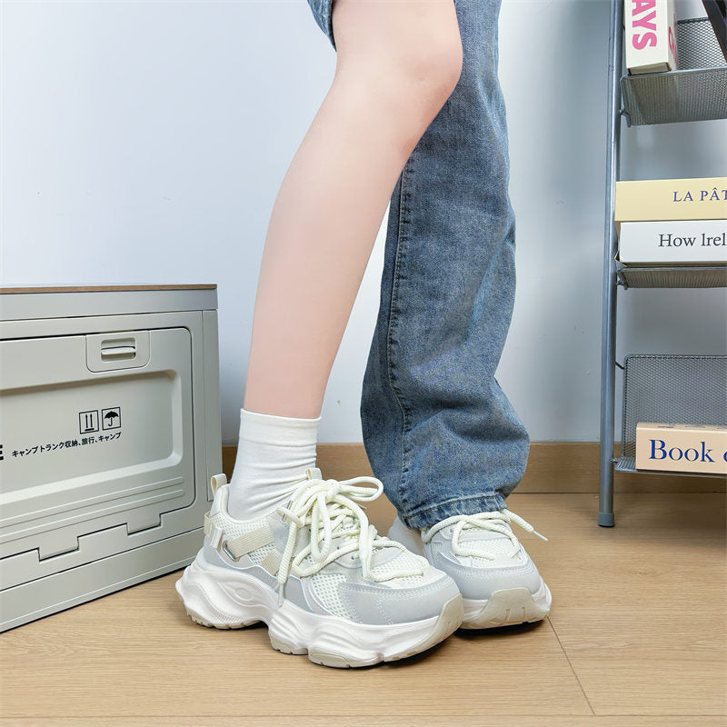Dame Sporty Sneakers med åndbart mesh-overdel og fleksibel sål Stilla