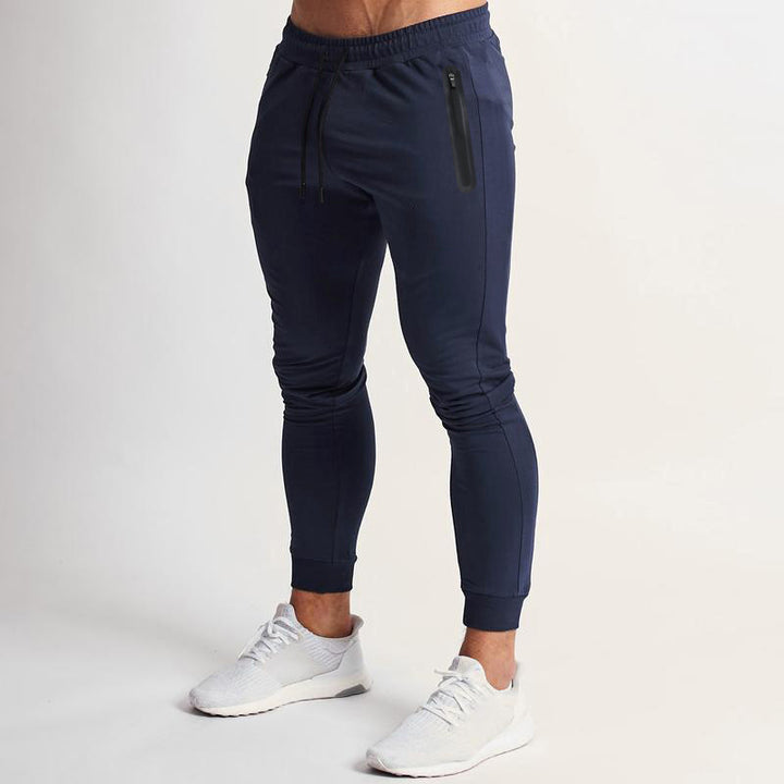 Herrer sporty Slim-Fit joggingbukser med sidelukning Stilla