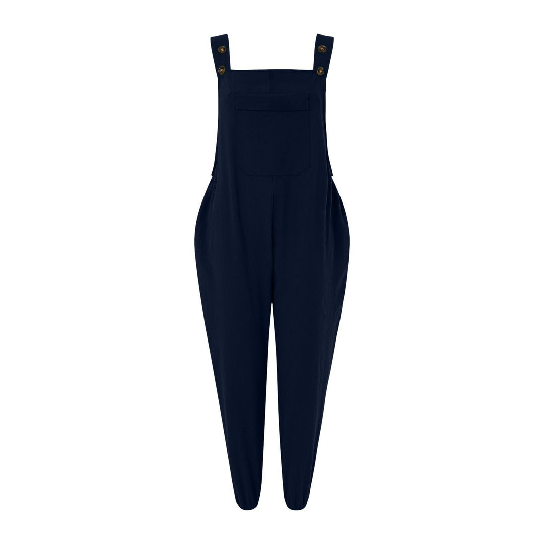 Dame stilfulde overalls med lommer Stilla