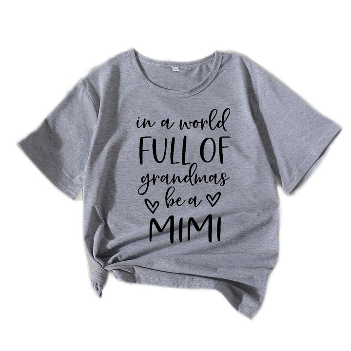 Kvinder Inspirerende Grafisk T-shirt Stilla 1751262324
