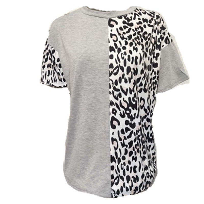 Damer Løs Dyrtryk T-shirt Stilla