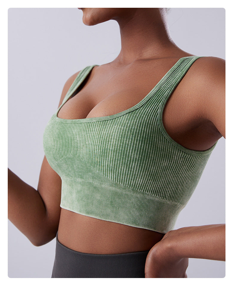 Stilla | Yoga Vest Med Brystpude Beauty Back Sport Bh Til Kvinder