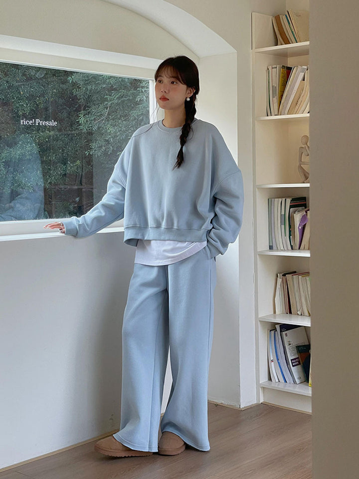 Dame afslappet sweatshirt og bukser sæt Stilla