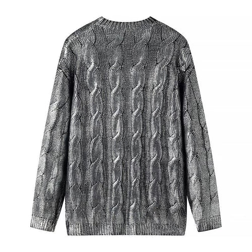 Femme Kabelstrikpullover Stilla