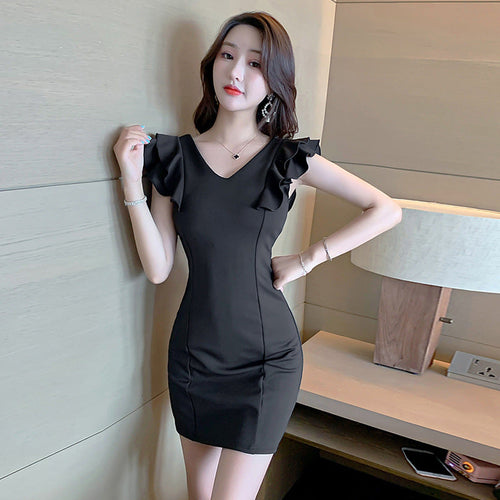 Stilla | Rynket Elegant Kendisk Bodycon Kjole