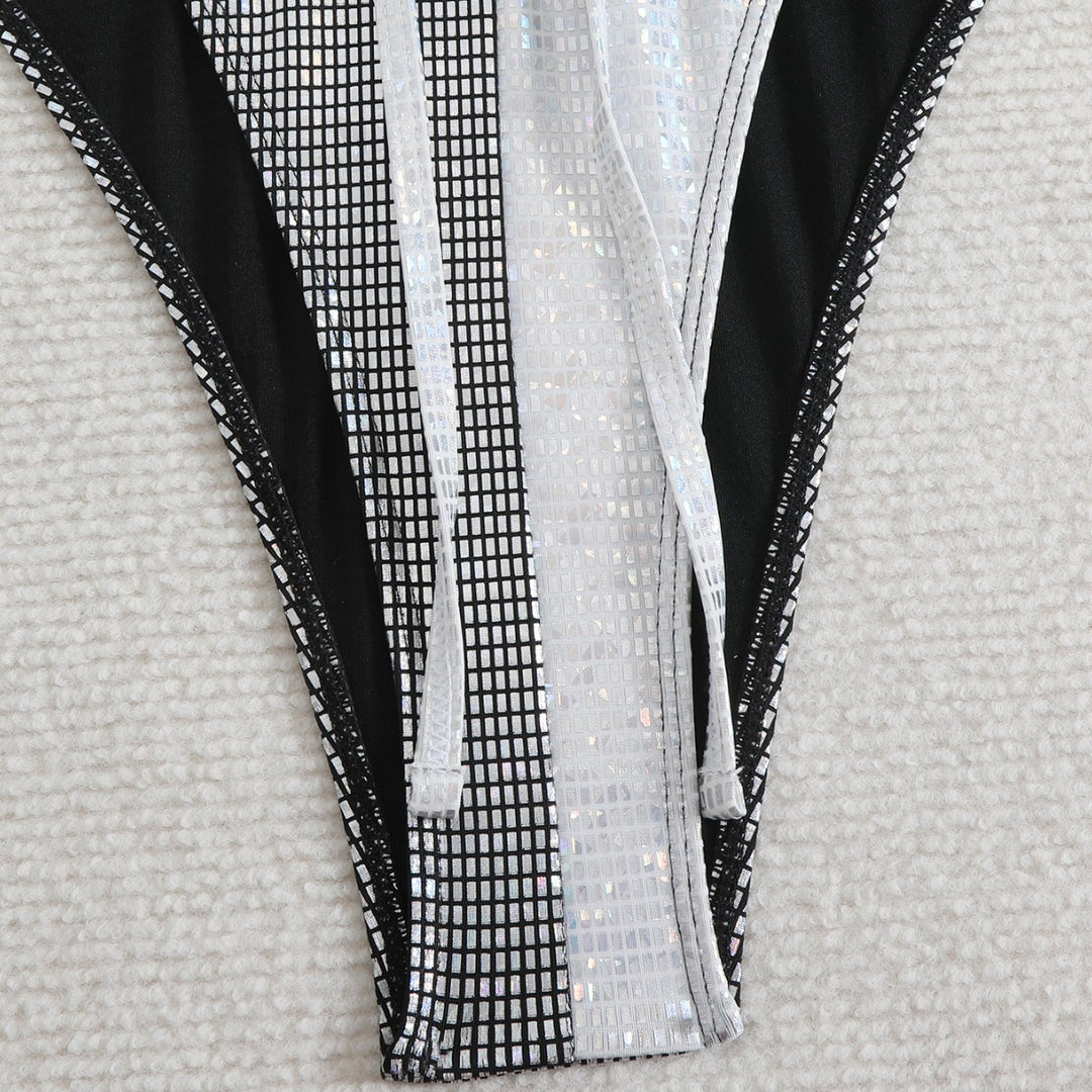 Dame To-delt Crisscross Bikini Sæt Stilla