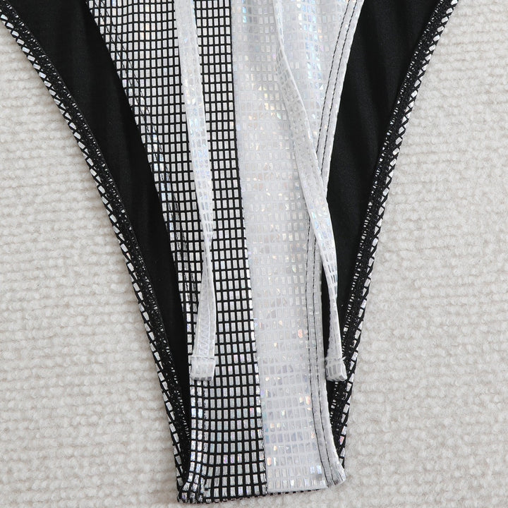 Dame To-delt Crisscross Bikini Sæt Stilla