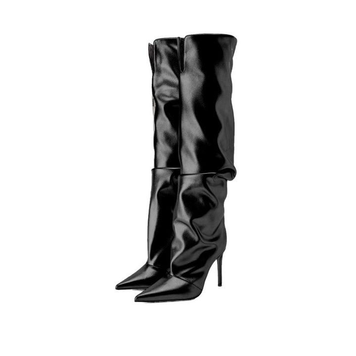Femme Over-the-Knee Slouchy Stiletto Støvler Stilla