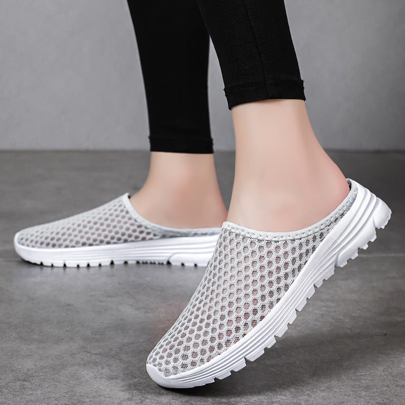Dame Åndbar Slip-On Clogs med skridsikker sål og komfortabelt fodseng Stilla