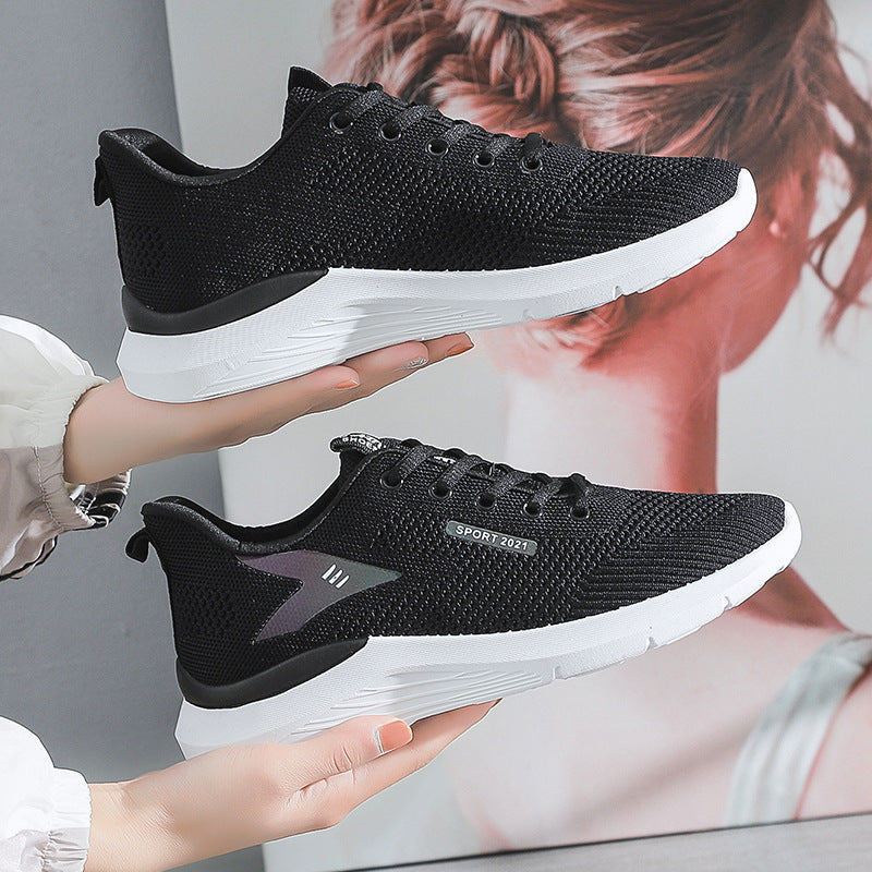 Dame Sporty Fantastiske Sneakers med åndbart netstof og skridsikker sål Stilla